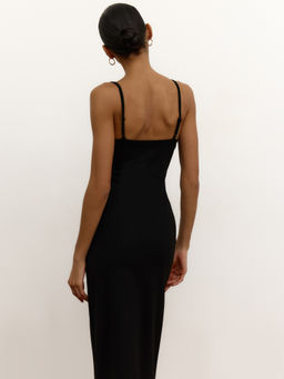 Платье макси на бретелях из трикотажа - Mollis фото 9