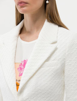 Beyaz T_vit Blazer Ceket - Pierre cardin фото 7