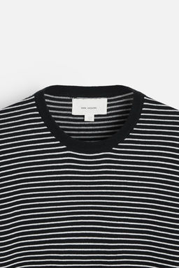 STRIPED JACQUARD SWEATER - Zara фото 8