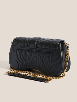 Женская сумка с ручками JUST CAVALLI ICONIC SNAKES Артикул 4450730, черный  фото 3