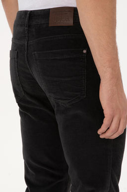 Erkek Gri Slim Fit Kanvas / Chino Pantolon - U.s. polo assn фото 6