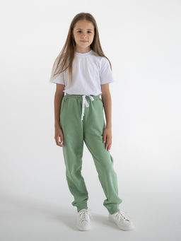 Джоггеры трикотажные 3х нитка петельный - Lesi kids фото 18