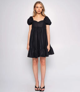 Платье #ОКТ085004, чёрный