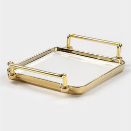 Блюдо керамическое для подачи Gold, 18.8×23×4.6 см