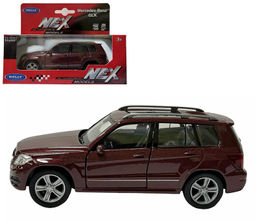 Welly. Машинка 1:38 "Mercedeces-Benz GLK" пруж. мех., арт.43684W-С вишневый