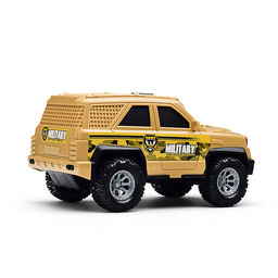 Машина "Военная служба" 1:20 (свет, звук) в коробке