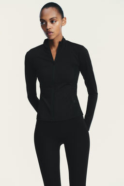 SEAMLESS POLYAMIDE JACKET - Zara фото 3
