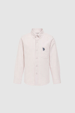 Erkek Гocuk AГДk Pembe Uzun Kollu GГmlek - U.s. polo assn фото 6