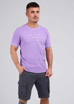 CLE Футболка муж. 542347/10г_п св.фиолетовый