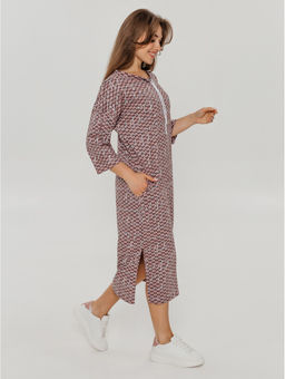 Фрида платье женское (кофе буквы) - Lovetex фото 3