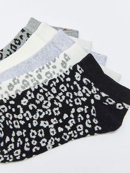 Desenli Kad?n Patik ?orap 5li