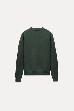 PLAIN KNIT 100% CASHMERE SWEATER - Zara фото 13