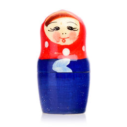Матрешка Семейка 5 в 1