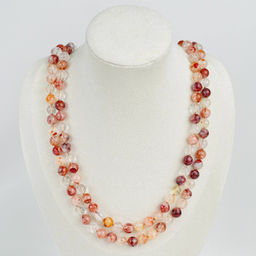 Колье из Кварца с включением Гематита - Радуга самоцветов фото 2