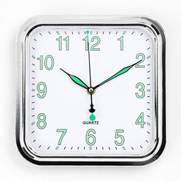 Часы настенные «Илони», дискретный ход, светящиеся, d=25 см