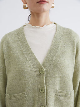 V Yaka Kad?n Triko H?rka