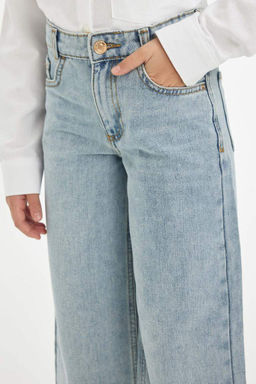 Широкие брюки для девочек - Defacto фото 5