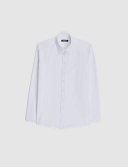 Beyaz Slim Fit Arm_rl_ Uzun Kollu G_mlek