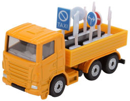 Грузовик Siku с дорожными знаками  фото 3