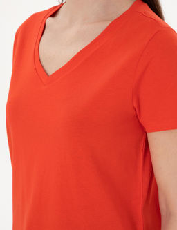 K_rm_z_ Regular Fit V Yaka Basic Ti__rt - Pierre cardin фото 7