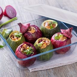 Форма для запекания и выпечки с крышкой COOK&FREEZ 0.8л 19x14x4см прямоугольная