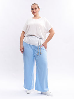 Брюки льняные BB31052BLU13