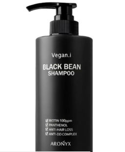 Шампунь для волос с черной фасолью - Vegan.i Black Bean Shampoo, 500 мл