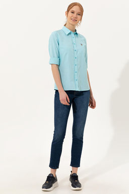 Женские синие джинсовые брюки Неожиданная скидка в корзине - U.s. polo assn фото 8
