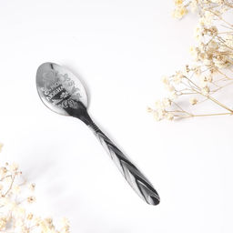 Ложка с гравировкой сувенирная на открытке Мой любимый - Семейные традиции фото 5