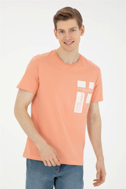 Мужская футболка с лососем