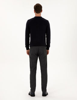 Antrasit Slim Fit Kanvas Pantolon - Cacharel фото 4
