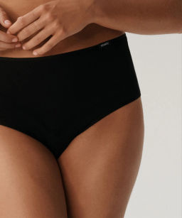 ATLANTIC 3BLP-585 Трусы макси Basic - набор 3 шт. черный фото 4