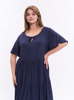 Платье с кулиской PP55504DBL05