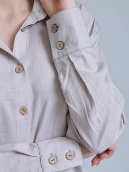 рубашка ЛЕН с ХЛОПКОМ - Трика фото 6