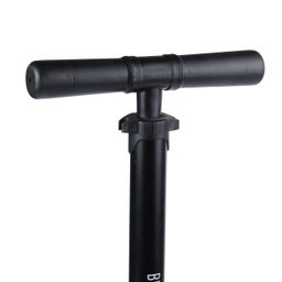 Насос напольный COMIRON BLACKNESS, стальной цилиндр, ручка и основание литой пластик, Presta-Schrader-Dunlop, 11 бар, вес 900гр. /уп 20 - Галеонтрейд фото 10