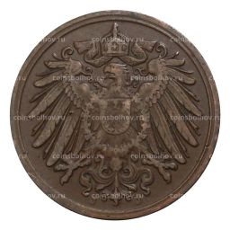 1 пфенниг 1910 года J Германия
