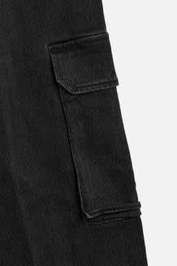 CARGO POCKET DENIM TROUSERS - Zara фото 10