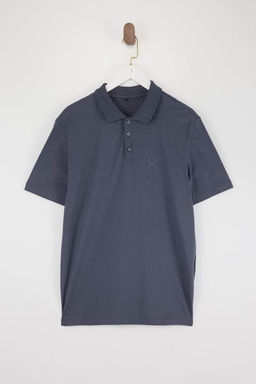 Fume Regular/Normal Kesim Basic Esnek Nak?sl? Polo Yaka T-shirt TMNSS26PO00016