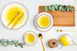 Салатник 18*18*7 см 1 л Кантри желтый - Elan gallery фото 8