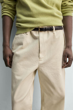 PANTALON CHINO REGULAR FIT / Beige claro - Zara фото 5