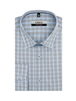 Сорочка мужская длинный рукав GREG 325/238/180/Z/1p STRETCH  фото 3