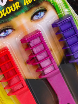 Мелки для волос с насадкой, набор 3 цвета - Simaland фото 3