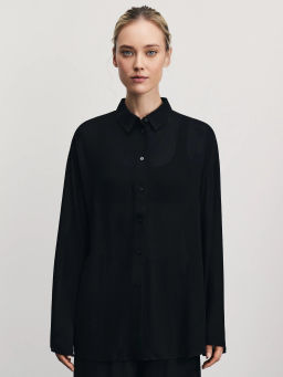 Блузка из фактурной вискозы / Zarina  фото 3