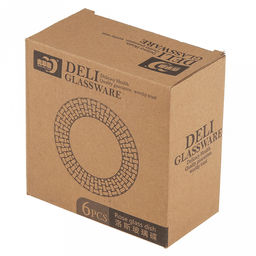 Блюдце стеклянное Ротанг д123мм, h15мм, Дели Гласс (Deli Glass) (Китай) - Домашняя мода фото 8