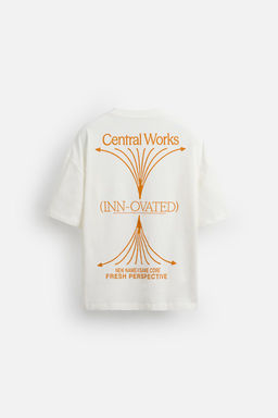 T-SHIRT WITH CONTRAST PRINTS - Zara фото 16