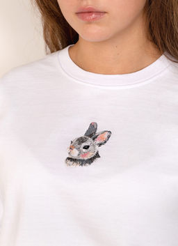 Набор для вышивания PANNA Живая картина JK-2277 Зайчонок