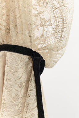 ZW COLLECTION LIMITED EDITION LACE RUFFLE TOP - Zara фото 5