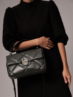 Сумка Deboro 30558 зеленый дракон