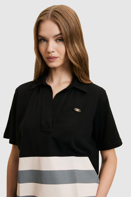 Kad_n Siyah Polo Yaka Ti__rt - U.s. polo assn фото 2