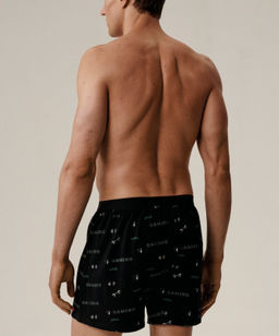 ATLANTIC 2MBX-084 Трусы боксеры Gym - набор 2 шт. черный + светлый хаки фото 3